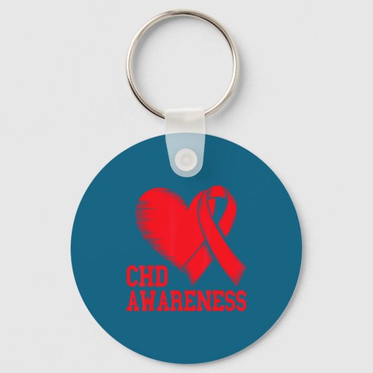Heart Disease Awareness  Sleutelhanger (Voorkant)