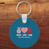 Heart Disease Awareness Sleutelhanger (Voorkant)