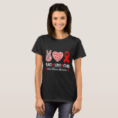 Heart Disease Awareness  T-shirt (Voorkant volledig)