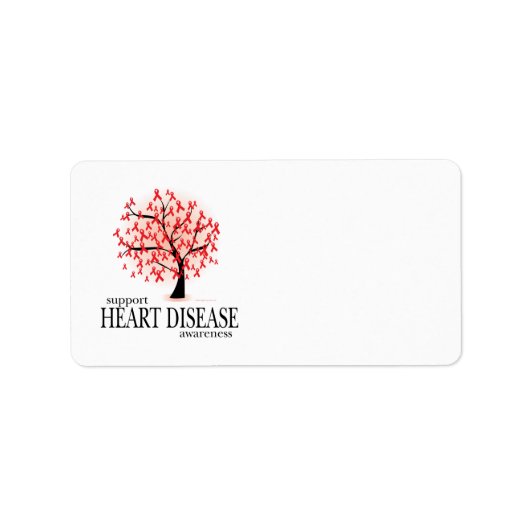 Heart Disease Tree Etiket (Voorkant)