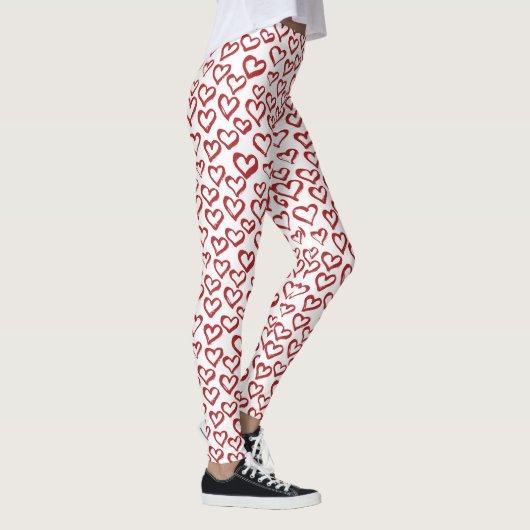 Heart Doodles leggings (Droite)