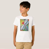 Heart Dragonfly t-shirt (Voorkant volledig)