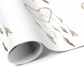 Heart Dream Catcher Cadeaupapier (Rol Hoek)