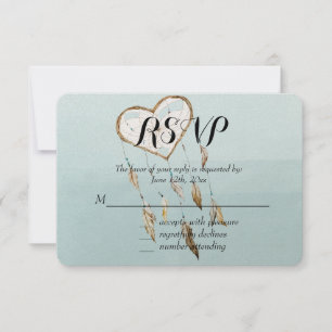 Heart Dream Catcher RSVP