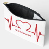 Heart EKG, douanenaam & beroep Etui (Open)