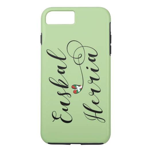 Heart Euskal Herria Mobile Phone Case (Achterkant)