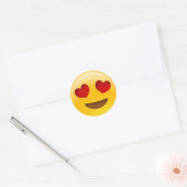 Heart Eyes Emoji stickers (Envelop)