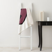 Heart Face Pout Sherpa Deken (In situ)