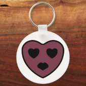 Heart Face Pout Sleutelhanger (Voorkant)