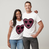 Heart Face Pout T-shirt (Unisex)