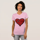 Heart Face Tshirt (Voorkant volledig)