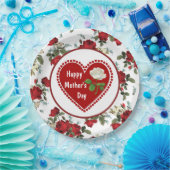 Heart Felt Moederdag Papier Borden Papieren Bordje (Feest)