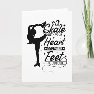 Heart Figuur Skating Kaart