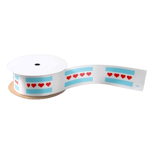Heart Flag Ribbon Lint (Spoel)