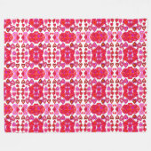 Heart Fleece Blanket (Voorkant (Horizontaal))