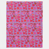Heart Fleece Blanket (Voorkant)