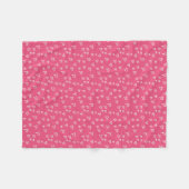 Heart Fleece Blanket Deken (Voorkant (Horizontaal))