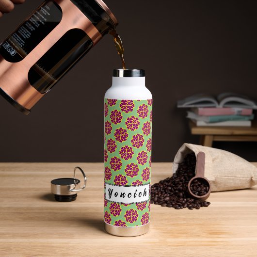 Heart Flowers door Kenneth Yoncich Waterfles (Koffie)