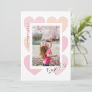 Heart Frame Valentine's day carte photo