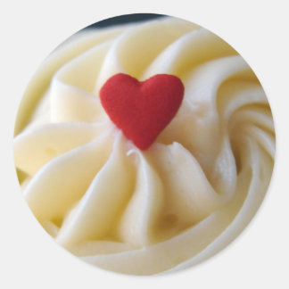 Heart Frosting Ronde Sticker