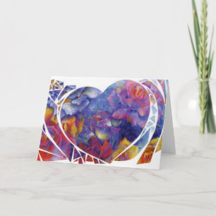 "Heart Garden" 5x7-in. Dubbele kaart