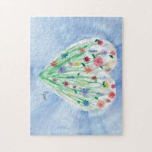 Heart Garden - KidsArt pour CHOC Jigsaw Puzzle (Vertical)
