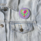 Heart Gem Pixel Art Button (In situ)
