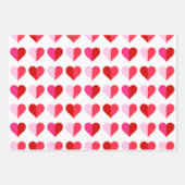 Heart Gift Pattern, Valentine's Day Decoration Inpakpapier Vel (Voorkant 3)
