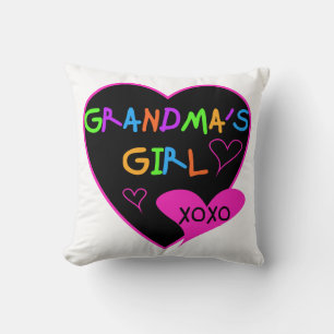 Heart Grandma's Girl T-shirts en Gifts Kussen
