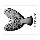 Heart Guardian Custom Rubber Stamp Art Rubberstempel (Afrduk)