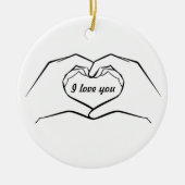 Heart Hands Ornament (Voorkant)