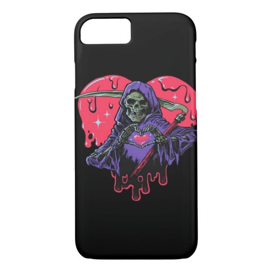 Heart Hands Reaper Classic Case-Mate iPhone Case (Achterkant)