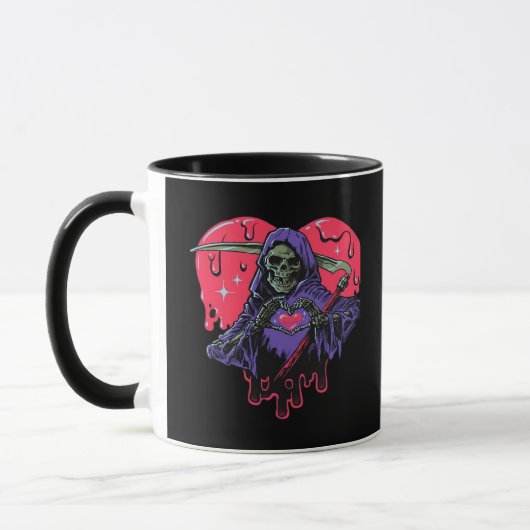 Heart Hands Reaper Classic Mok (Links)
