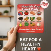❤️ Heart Healthy Fridge Magnet Magneet