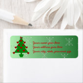 Heart Holiday Tree Etiket (Insitu)