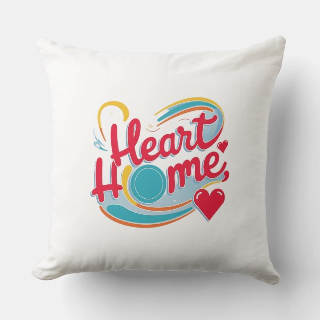 Heart Home Kussen (Voorkant)