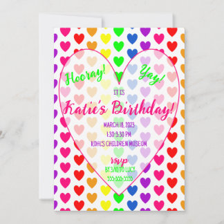 Heart Invitation Kaart