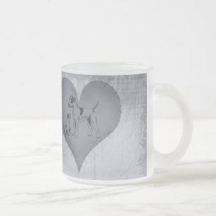 Heart Jack Russel Matglas Koffiemok