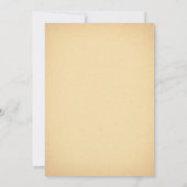 Heart Key Vintage Wedding Invitation (Dos)