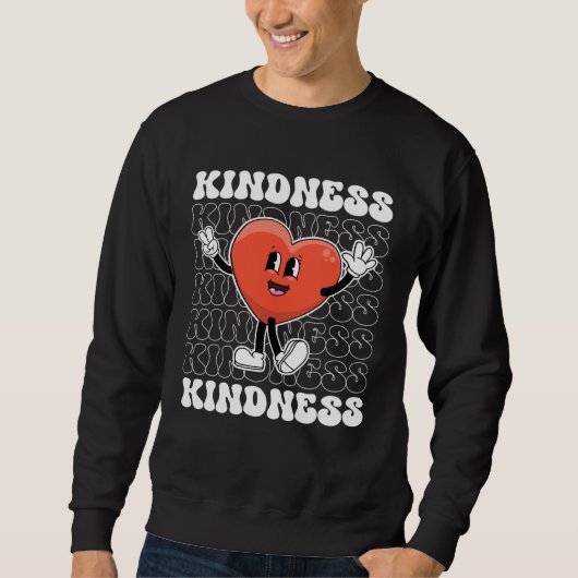 Heart Kindness Squad Be Kind Teacher Unity Day Ant Trui (Voorkant)