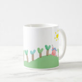 "Heart Land", Mug de café classique 11 oz (Devant droit)