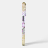 Heart Leaf Lavender Tree  Bird Wedding Case-Mate iPhone Case (Achterkant / Rechts)