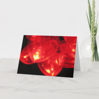 Heart Light Card Feestdagen Kaart