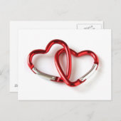 Heart Links Briefkaart (Voorkant / Achterkant)