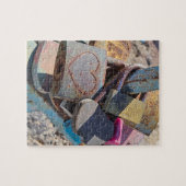 Heart Locks in Greece Puzzle Legpuzzel (Horizontaal)