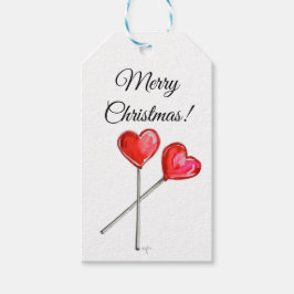 Heart Lollies Cadeaulabel