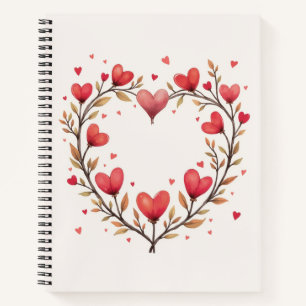 Heart & Love-notitieboek Notitieboek