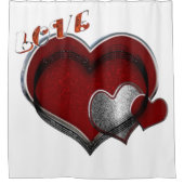 Heart Magic Douchegordijn (Voorkant)