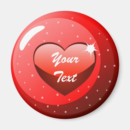 Heart Magnet Magneet (Voorkant)