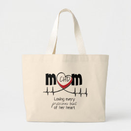 Heart Mam CHD Canvas tas